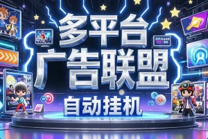 【CPA-CPV 广告联盟挂机项目】— 全自动挂机赚收益，单机日赚300+