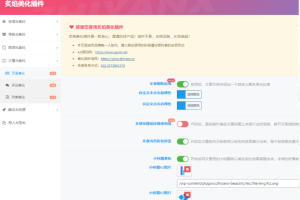 WordPress插件：子比zibll主题插件 炙焰美化全开源插件V3.2