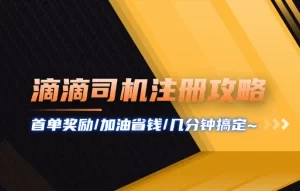 滴滴司机/顺风车注册【全攻略】_车主加油全网最省钱~