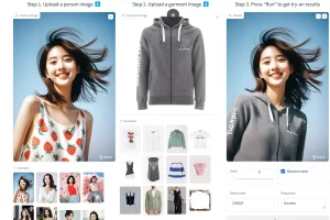 AI一键换衣换装的开源项目平台，完全免费使用【在线工具】
