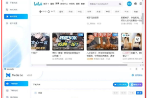 MediaGo(流媒体下载工具) 下载速度100M/s！开源全能视频嗅探神器 支持各大下载！