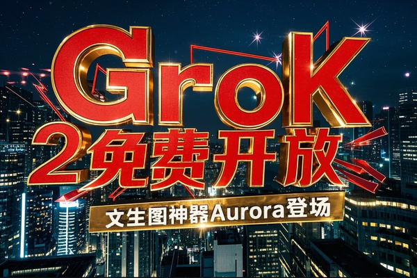马斯克xAI新突破！Grok 2免费开放，文生图神器Aurora震撼登场！