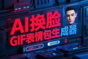 AI在线换脸GIF表情包生成器，轻松创建个性化的 GIF 表情包