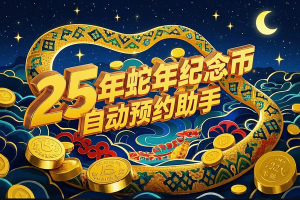 黄牛团队都在使用的蛇钞纪念币抢购预约助手，利润四位数起步【预约助手+详细教程】