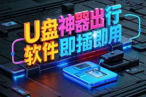 U盘神器！实用软件即插即用，完全免费开源！出行必备USB 便携式软件管理！