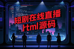 短剧在线直播html源码免费看短剧