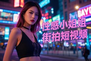 AI做性感小姐姐街拍短视频100万粉丝2000万点赞0成本0门槛完全免费的国产软件