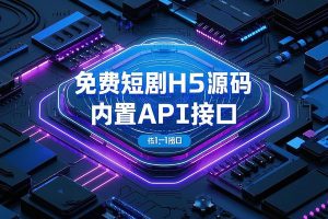 2025免费短剧H5源码下载 内置短剧API接口