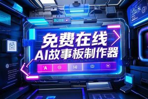 AI免费在线故事板制作器，专为非设计师群体设计