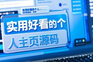 实用好看的个人主页官方源码【网站源码】