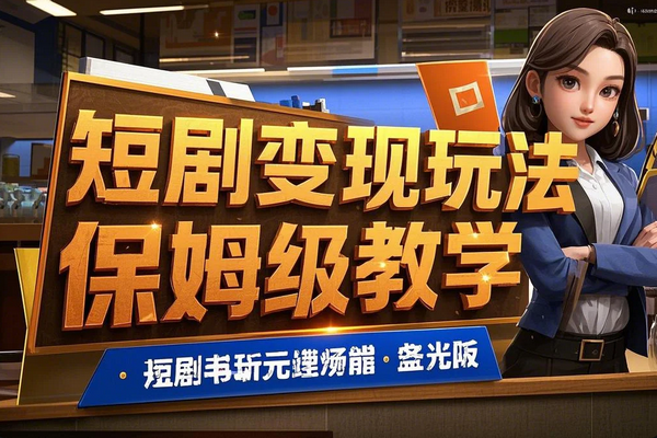 短剧变现玩法长久稳定无脑保姆级教学