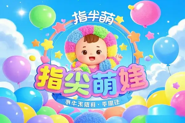 AI指尖萌娃视频教会你制作治愈萌娃快速涨粉【飞书文档】