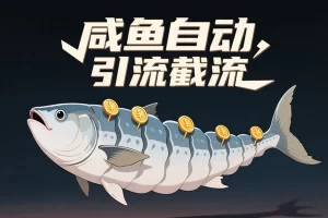  闲鱼私信截流神器：一键解放双手自动引流【截流助手+使用教程】