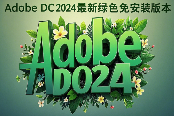 Adobe DC 2024 绿色免安装版来袭！ PDF编辑处理神器 Adobe Acrobat Pro 一键即用！