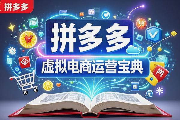 拼多多虚拟电商运营宝典：新手开店到产品上架全攻略