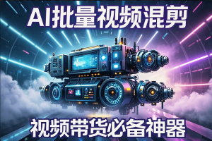 【AI批量视频混剪工具】小咖批量剪辑助手：视频带货必备神器，批量自动剪辑高效创作！