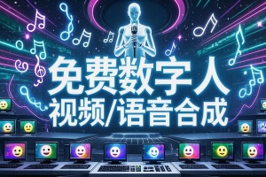 【开源AI数字人系统】— 免费数字人分身软件，视频/语音合成一站式解决方案！