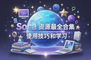 【Sora AI文生视频全攻略】— 全面掌握使用技巧、提示词库与快速变现方法！