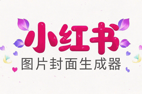 小红书封面生成器：在线免费制作，高效批量生成，一键出图！【在线工具】