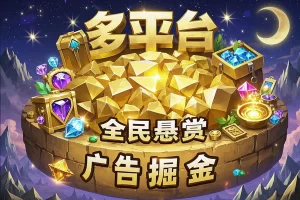 【多平台全民悬赏挂机】— 三平台自动挂机看广告撸红包，单机日赚20+无限扩展！