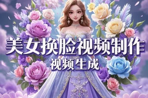 【全能美女视频生成神器】— 快手/抖音一条龙换脸去重剪辑软件+详细使用教程！