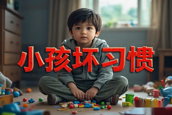 AI制作“坏习惯吓小孩”视频教程，小红书涨粉变现攻略！