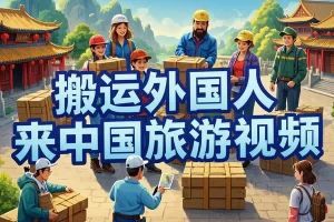 视频号蓝海项目：外国人来中国旅游视频搬运，低门槛高收益，新手可操作