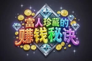 【富人珍藏的赚钱秘诀】— 58条成功法则,开启财富自由之路!