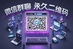 【永久二维码工具】— 解决微信群聊二维码频繁变动问题，轻松生成永久短链接！