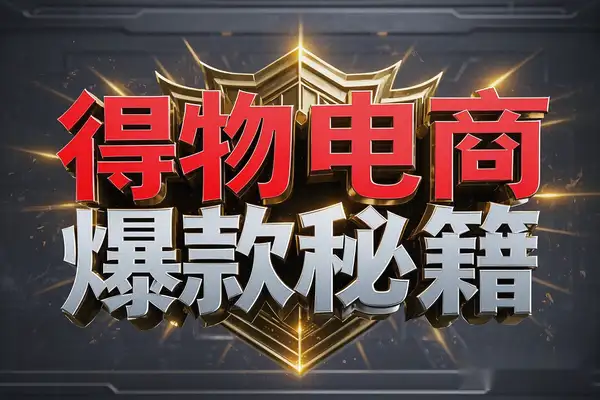 得物电商爆款打造指南：选品、优化与定价全解析