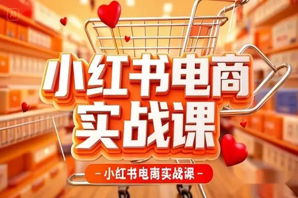 小红书电商实战全攻略：开店选品流量增长一网打尽！