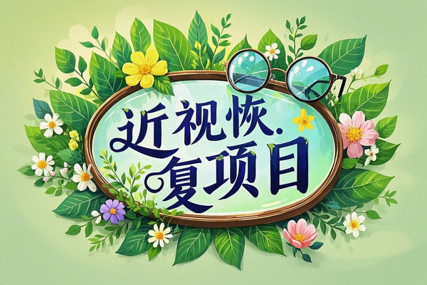 【2025近视恢复蓝海项目】— 0成本0门槛，一单利润49.9元