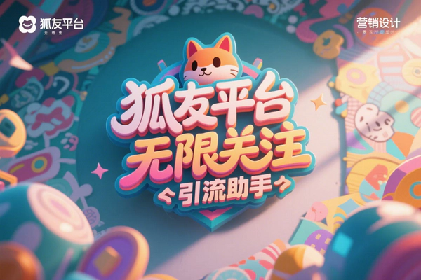【狐友平台无限关注助手】— 解放双手，全自动引流，单机日增粉200+