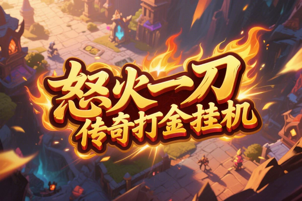 【怒火一刀传奇全自动打金挂机项目】— 单窗口日赚50+，全自动挂机搬砖