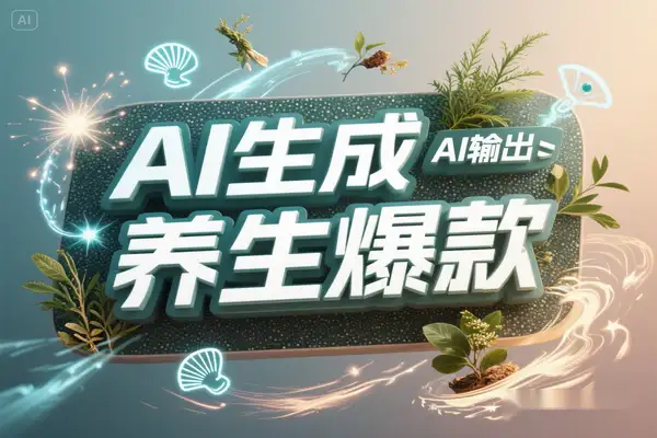 Deepseek+即梦AI：15分钟打造养生爆款视频，涨粉5W+超轻松