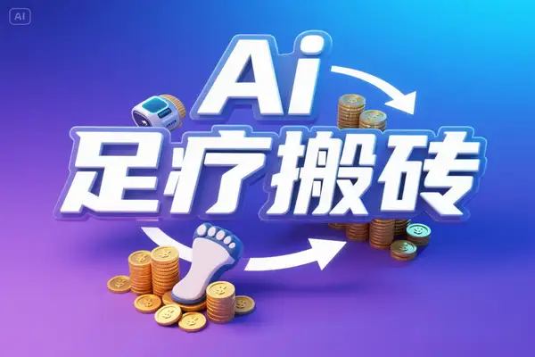 2025 足疗搬砖项目大揭秘：小白也能用 AI 日入三位数