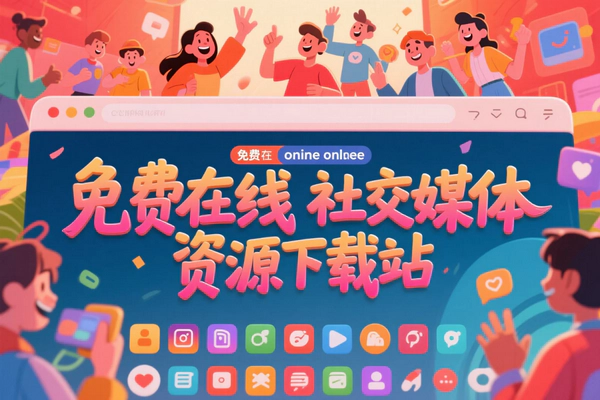 【在线社交媒体资源下载站】— 免费获取50+平台资源，极速搜索下载，无需安装！