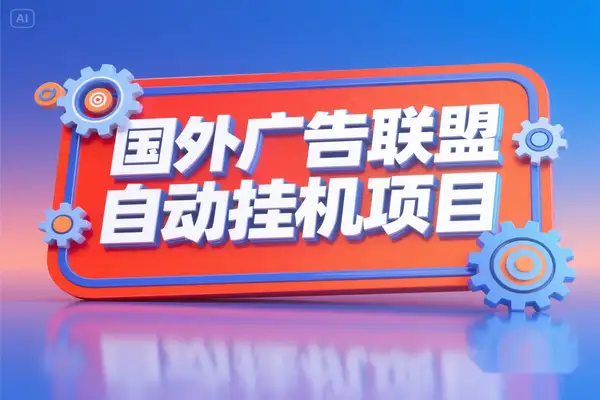 国外广告联盟全自动挂机项目攻略，多平台横幅广告脚本操作详解