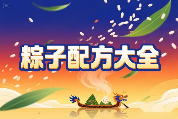 2025端午节粽子配方全攻略，甜咸经典+创新口味+包粽技巧大公开【虚拟资源】