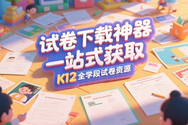 试卷下载神器：一站式解决 K12 全学段试卷资源获取难题
