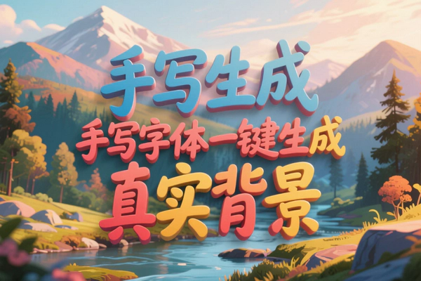 免费高效手写神器，智能生成逼真手写文档，满足多样办公需求