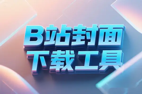 B站封面解析神器：全场景高清封面一键下载，支持视频/直播/专栏等