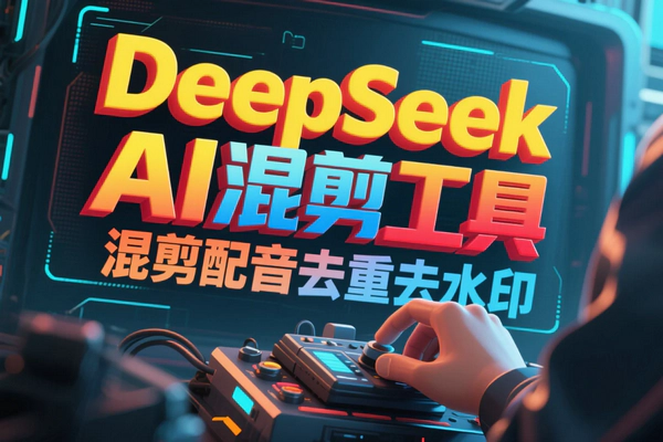 基于DeepSeek的AI自媒体剪辑神器，轻松搞定混剪配音去重去水印