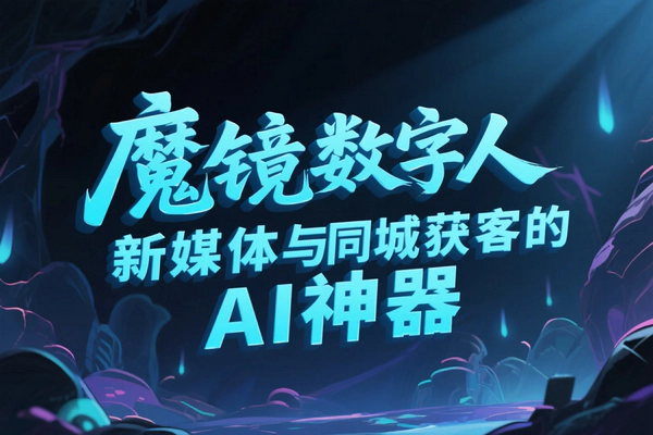 “魔镜数字人”：新媒体与同城获客的 AI 创作利器