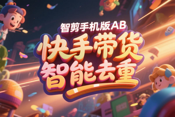 智剪智能去重神器：安卓手机快手带货一键剪辑，效率飙升利器