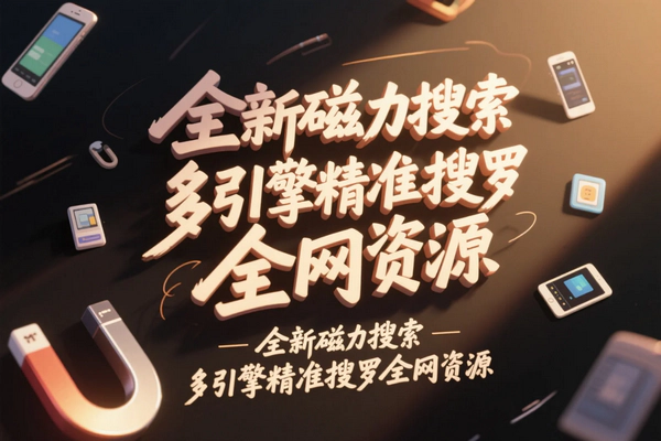全新磁力搜索神器：多引擎精准搜索，全网资源一键获取