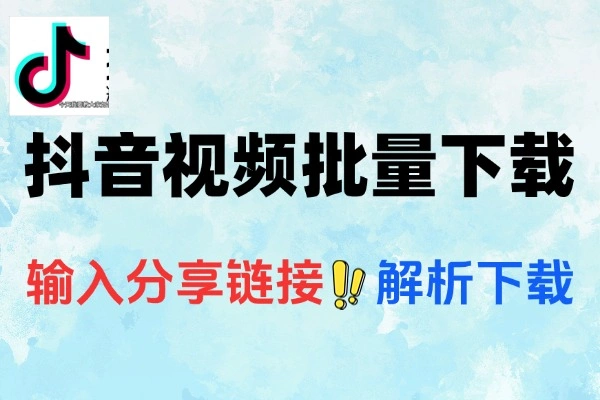 抖音视频批量下载神器：高清无水印，一键解析轻松存