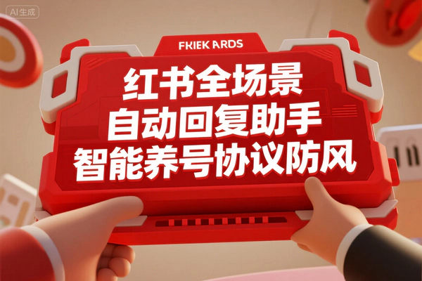 小红书全场景全自动回复助手：智能引流，日增500+粉丝神器