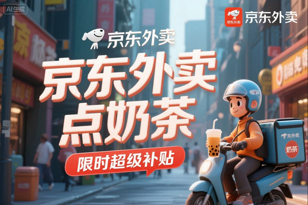 京东外卖奶茶狂欢：5.9元瑞幸不限量，11-10元券天天领！