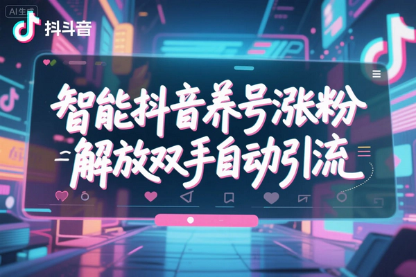抖音全自动挂机涨粉工具：0风险高效引流，轻松实现账号变现